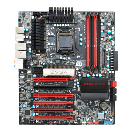 EVGA Z68 FTW Specifications
