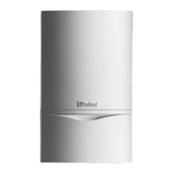 Vaillant ecoTEC plus Operating Instructions Manual