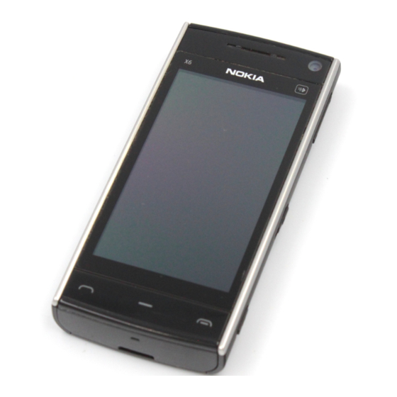 Nokia X6-00 User Manual