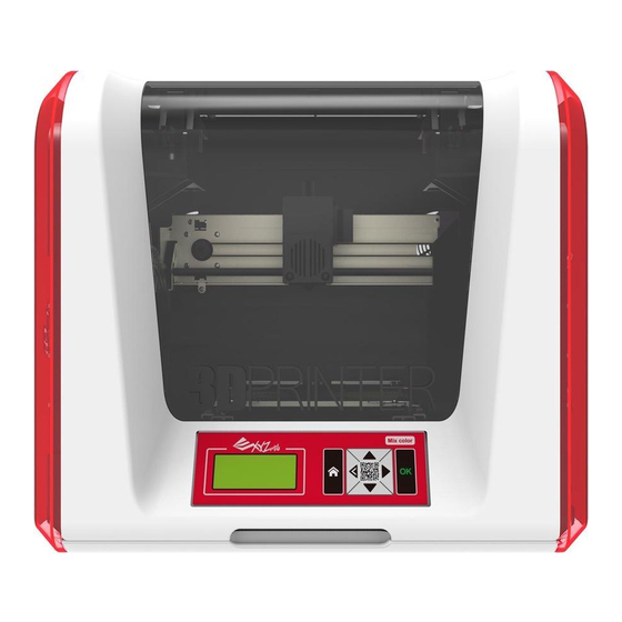 XYZ Printing Da Vinci Jr. 2.0 Mix User Manual