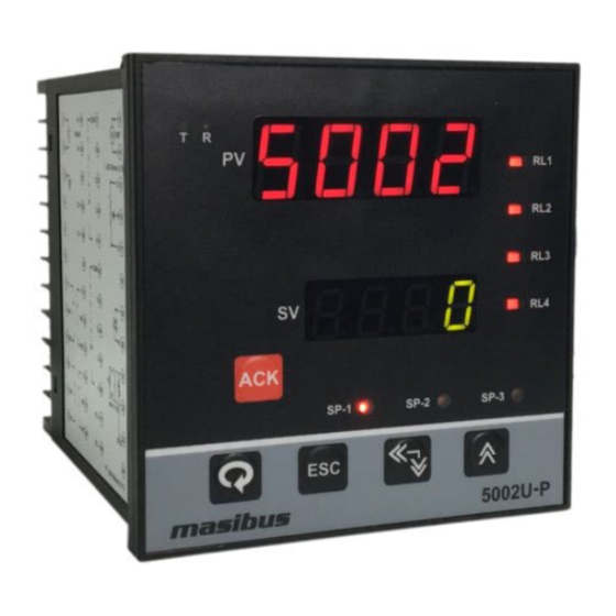 Masibus 5002U-P Manuals