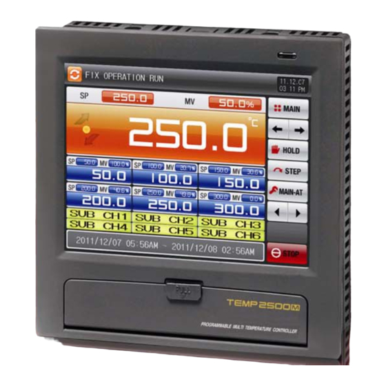 Samwon Tech Temp 2000 M Instruction Manual