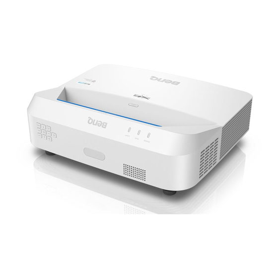 BenQ LX890UST Quick Start Manual