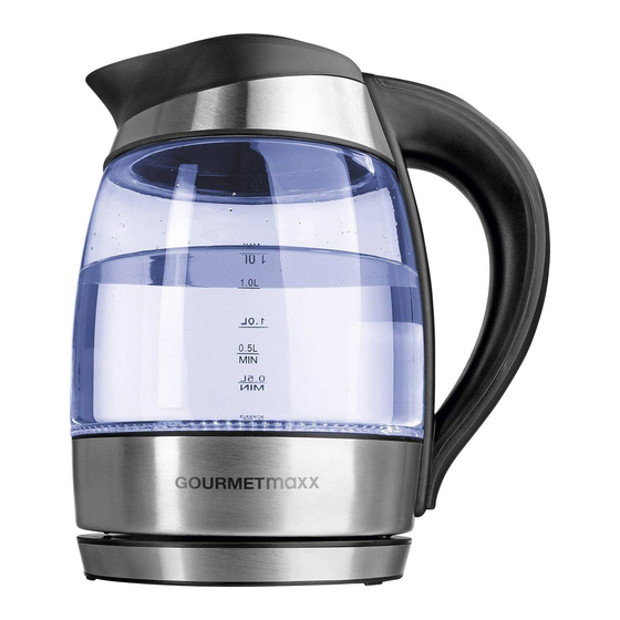 gourmetmaxx HHB1771 Instruction Manual