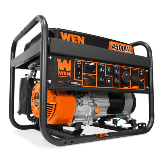 User Manuals: Wen GN4500M Portable Generator