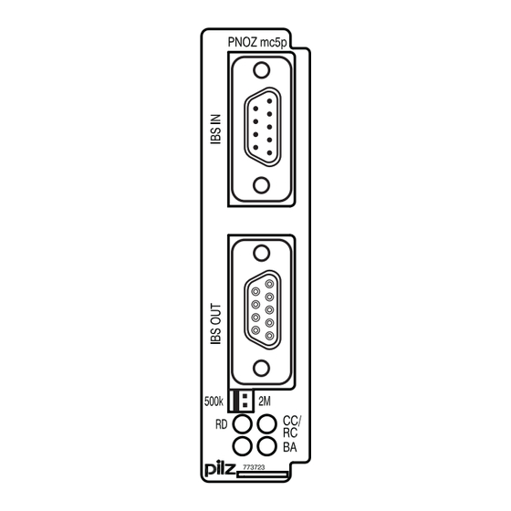 Pilz PNOZ mc5p Operating Manual