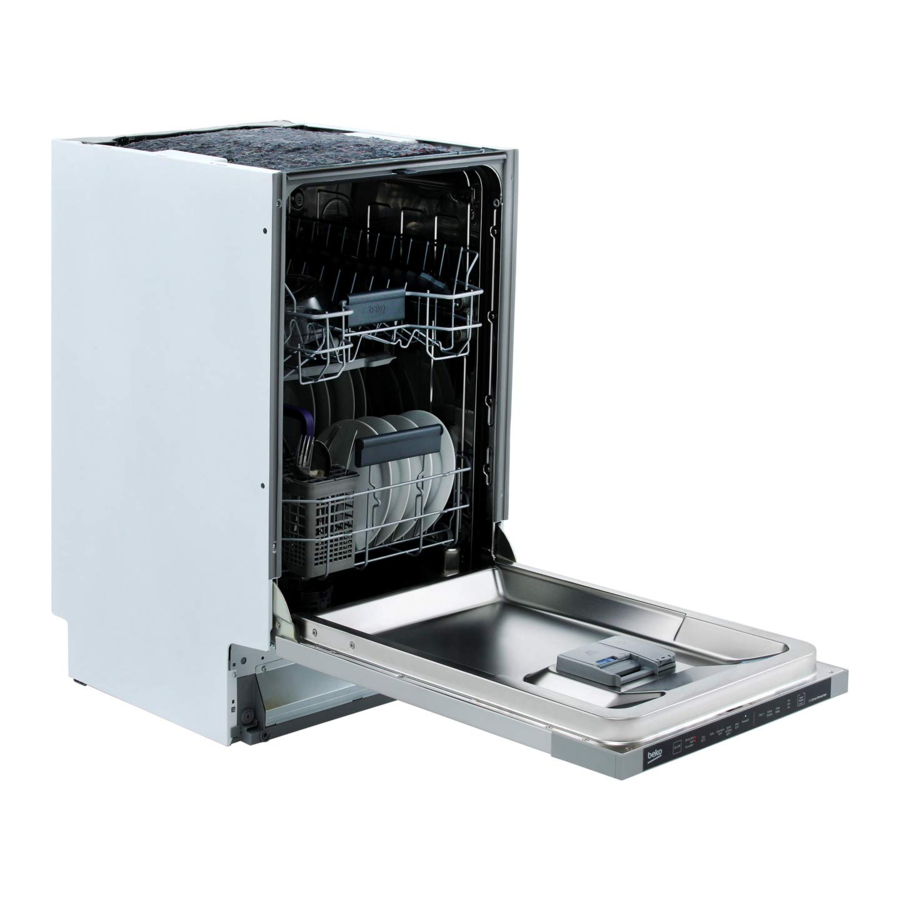 Beko DIS16R10 - Integrated Dishwasher with Fast+ Function Manual