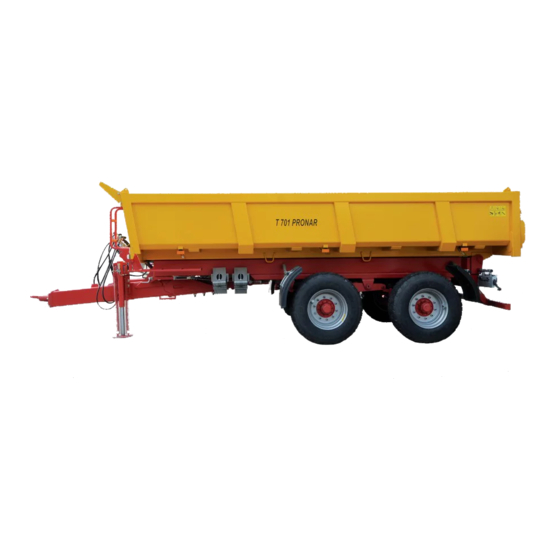 PRONAR T701 User Manual