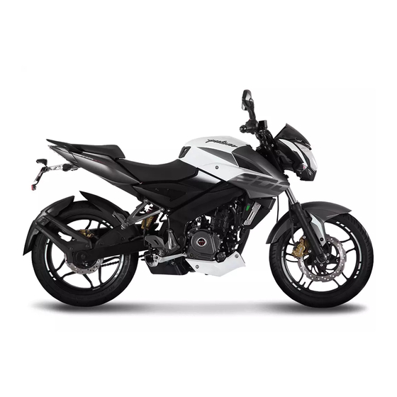 Pulsar 200 NS Owner's Manual