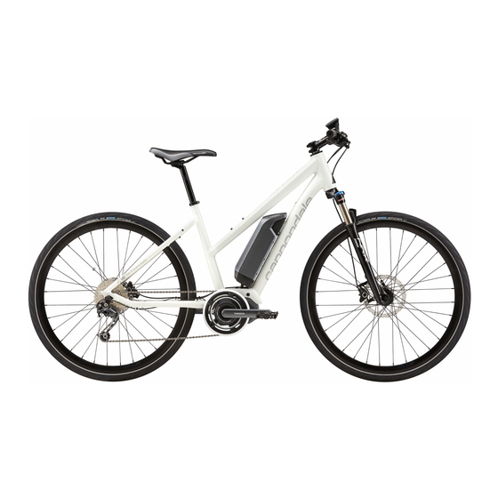 Cannondale Kinneto E-Series Owners Manul