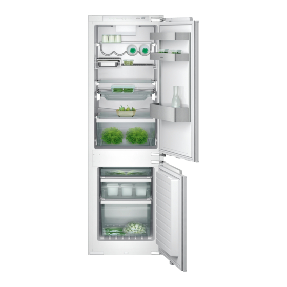 Gaggenau RB 287 Manuals