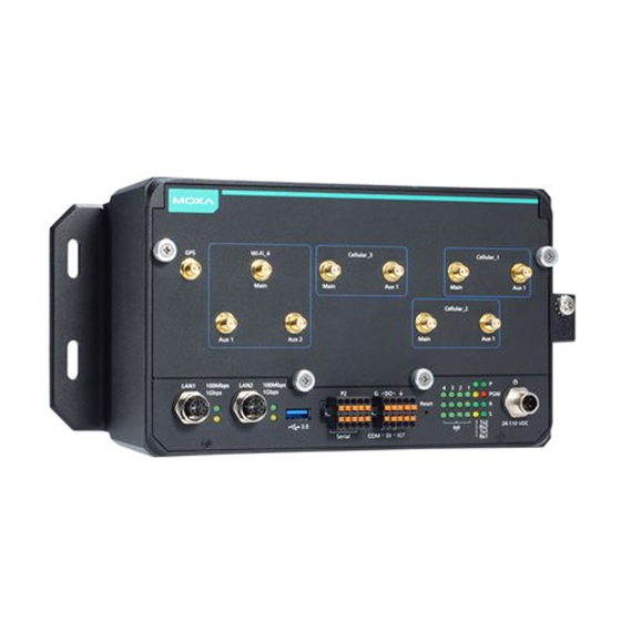Moxa Technologies UC-8580-T-CT-LX Hardware User Manual