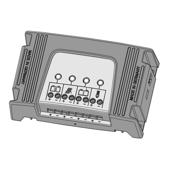 User Manuals: Steca Solarix 2020-x2 Charge Controller