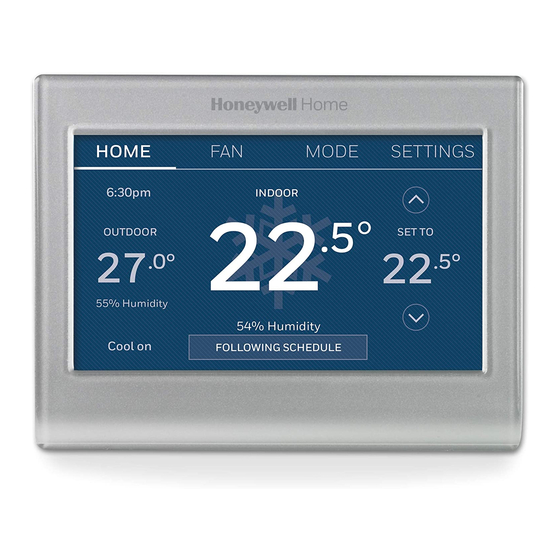 Honeywell Home Smart Series User Manual