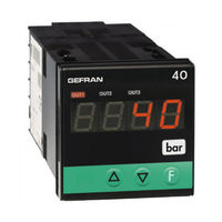 gefran 40B 96 User Manual