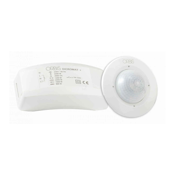 Orbis Dicromat Sensor+ User Instructions