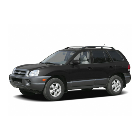 Hyundai 2006 Santa Fe Owner's Manual
