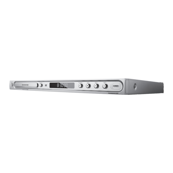 Magnavox MDV460 Quick Start Manual
