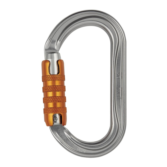 Petzl OK TRIACT-LOCK Manuals