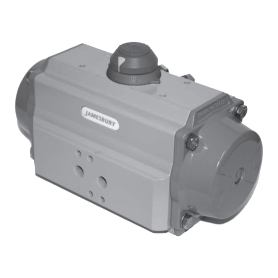 Mesto jamesbury Valv-Powr VPVL Installation Maintenance And Operating Instructions