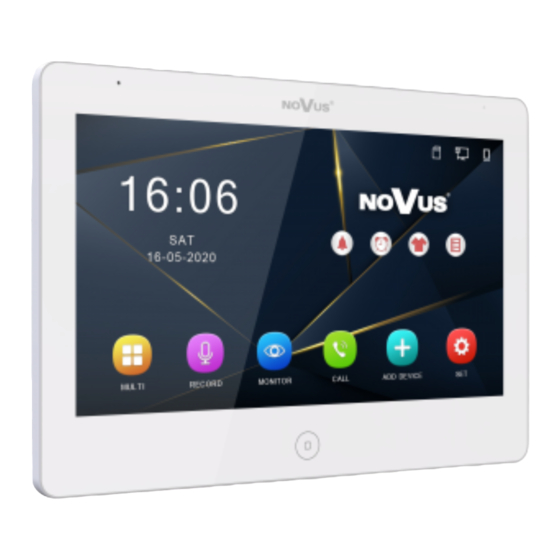 Novus Villa NVE-MV107WIFI Installation Manual