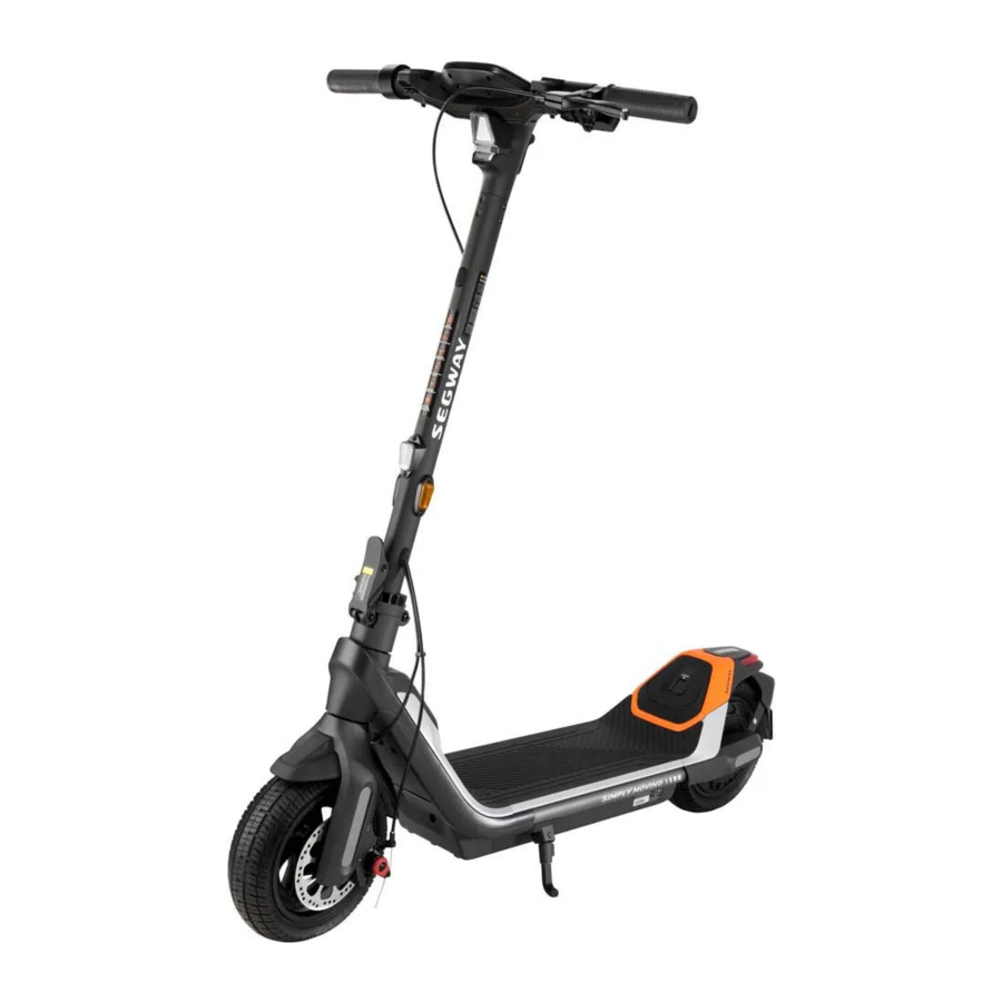 Segway KickScooter Manual