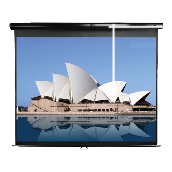 Elite Screens Manual Series User Manual