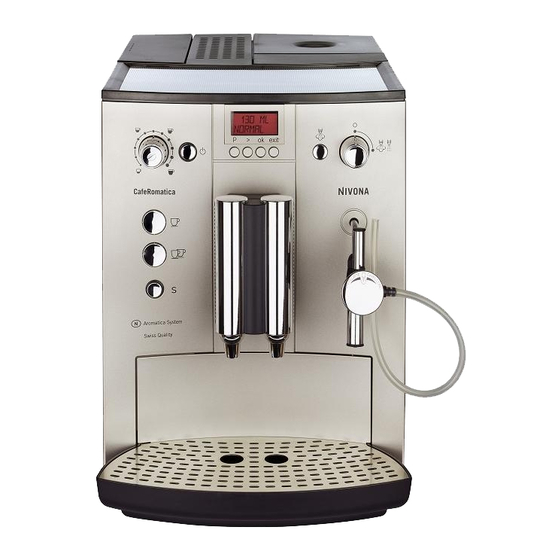 Nivona CafeRomatica 725 Operating Instructions And Useful Tips