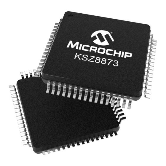 Micrel KSZ8873MML User Manual