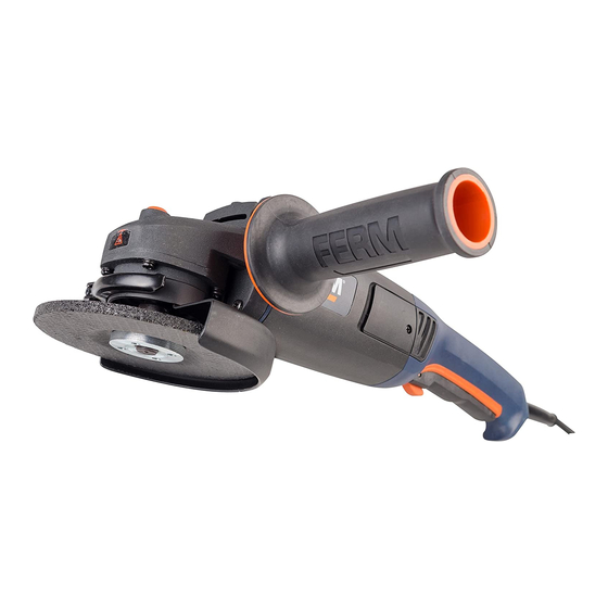Ferm AGM1062S Angle Grinder Manuals