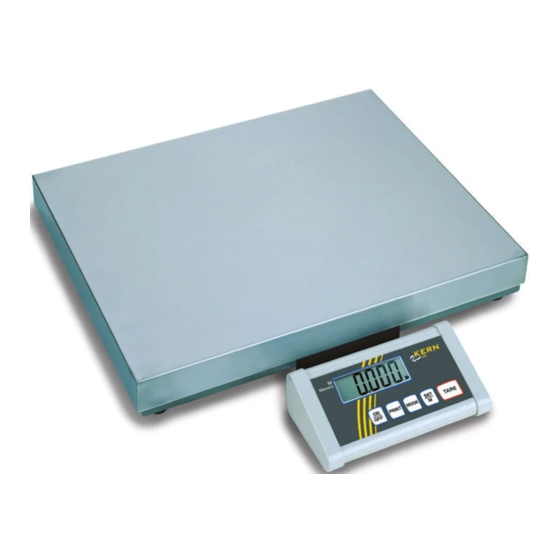 KERN DE60K20NL Operating Manual