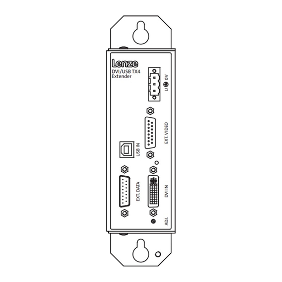 Lenze EPCZEBED Operating Instructions Manual