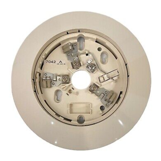 System Sensor B401B Installation And Maintenance Instructions