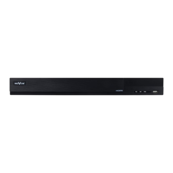 Novus NVR-6316-H2-II User Manual
