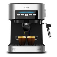 cecotec Cumbia Power Espresso 20 Matic Instruction Manual