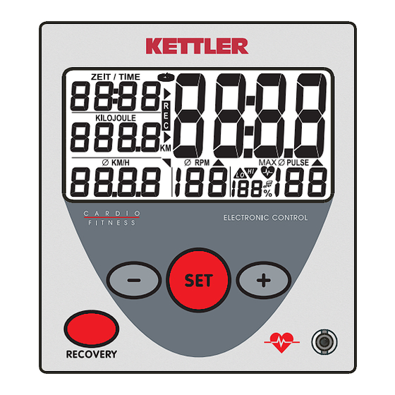 Kettler ST2510-8 Instruction Manual