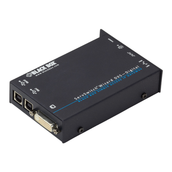 Black Box ACR101A-DVI Manual