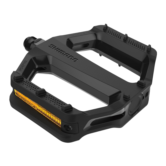 Shimano PD-EF102 Dealer's Manual