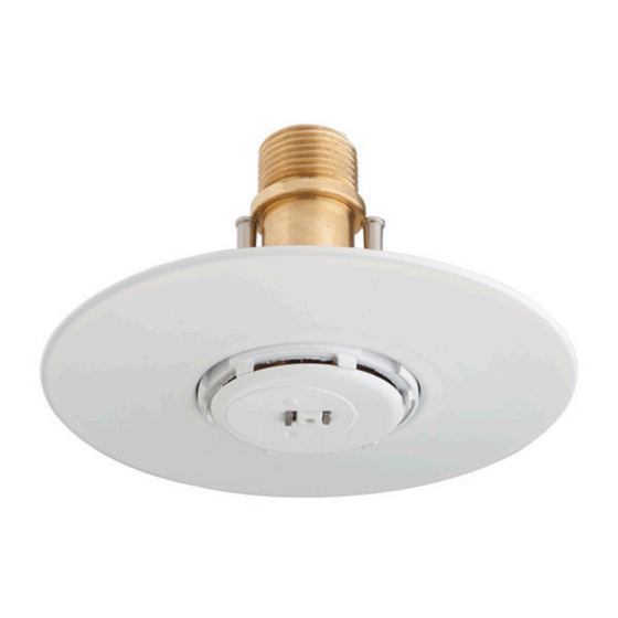 Tyco FSC 80 K-factor Flush Sprinkler Quick Start Manual