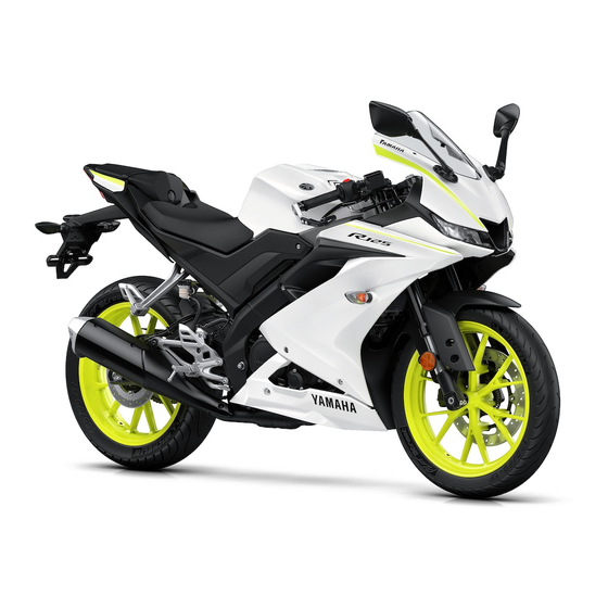 Yamaha YZF125-A 2019 Owner's Manual
