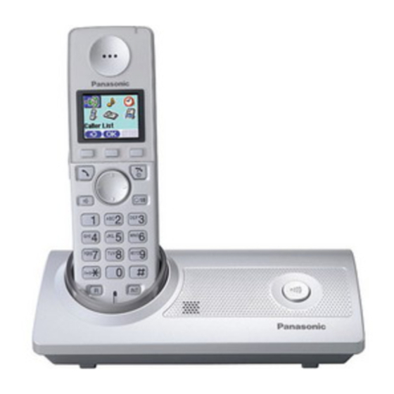 Panasonic KX-TG8120 Operating Instructions Manual