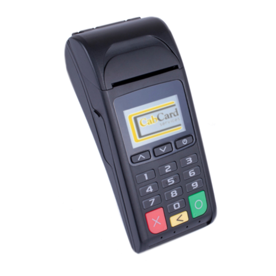 CabCard BP 5000 Quick Start Manual