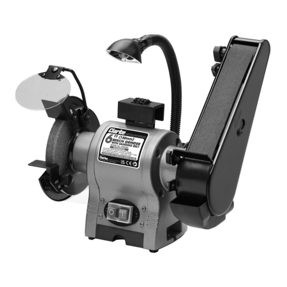 Clarke METALWORKER CBG6SC Operating & Maintenance Instructions