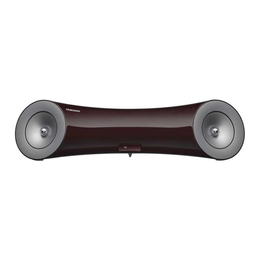 Samsung DA-E650, DA-E651 - Audio Dock Manual