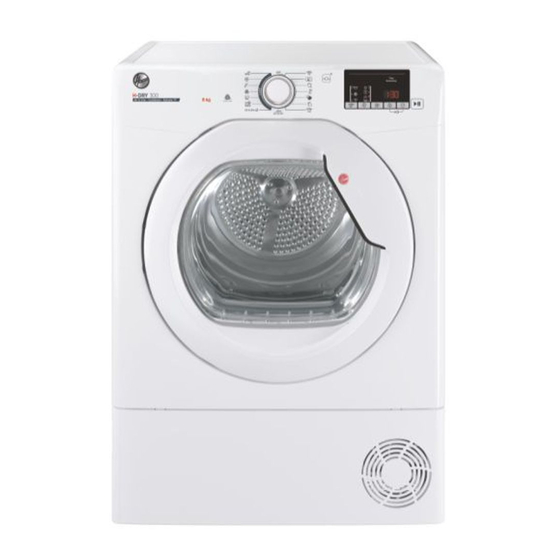 Hoover H-DRY 300 HLE C8DG-80 Manual