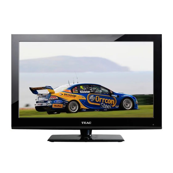Teac LE4087FHD Quick Start Manual