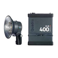 Elinchrom Quadra ELB 400 Quick Start Manual