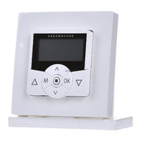 RADEMACHER DuoFern HomeTimer 9498-UW Instruction Manual For The Electrical Connection And For Commissioning