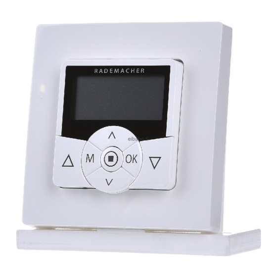 RADEMACHER DuoFern HomeTimer 9498-UW Manuals