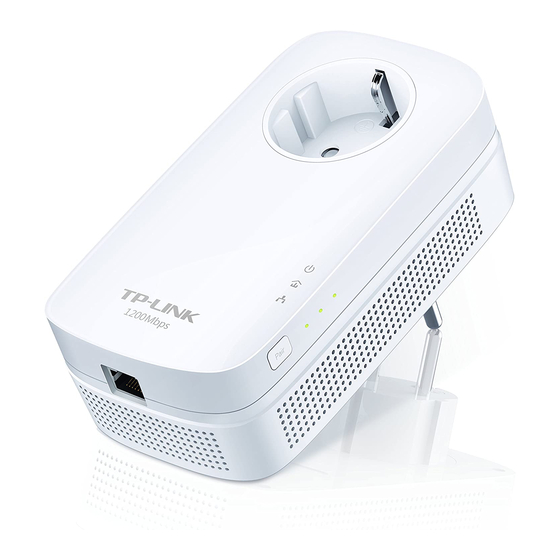 TP-Link TL-PA8010P Quick Installation Manual